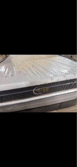 🛏️ BRAND NEW KING TWINKLE COMFORT HYBRID MATTRESS