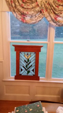 Stained glass panels