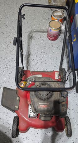 Combo, 20" Gas Push Lawn Mower & Dewalt 20v Brushless Weedeater