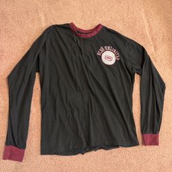 Men’s xl Ecko black tee shirt long sleeve vintage y2k rave 90s
