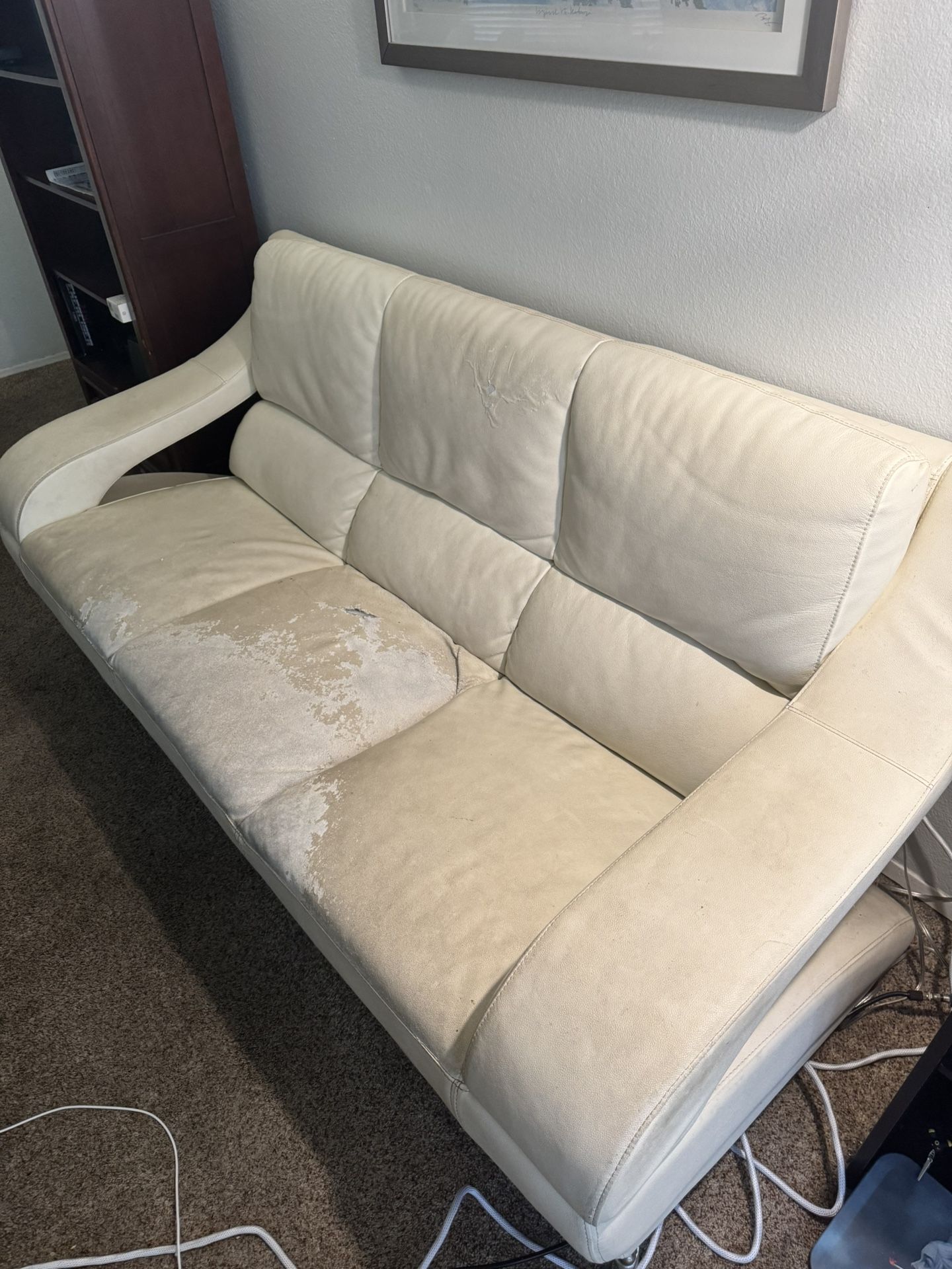 FREE Leather Couch 