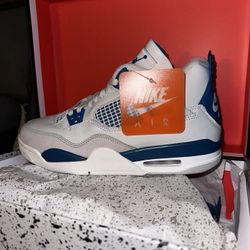 Air Jordan 4 Industrial Blue