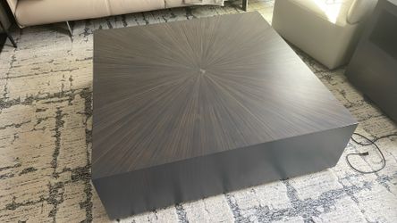 Modern Square Wood Table