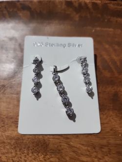 Silver set.