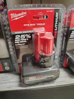 Milwaukee 5.0ah high output battery