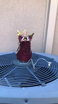 10” Inch Angel With Light. Please Read Description.