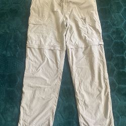 Khaki North Face cargo pants