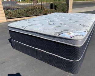 Full Orthopedic Bamboo Pillow Top Mattress!!
