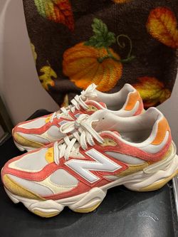 New Balance 9060 Sneakers Pink Orange Yellow