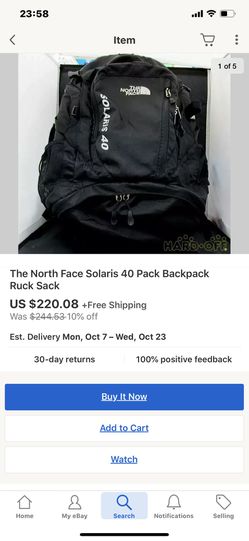 The NorthFace Solaris 40 Travel Backpack