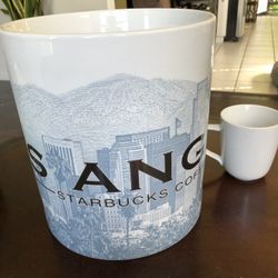 2002 Starbucks Los Angeles Barista Skyline Series One