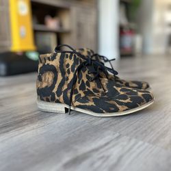 Leopard Boots