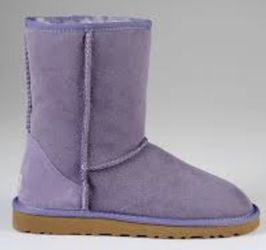 Purple short ugg boots