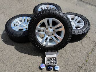 Chevy and GMC wheels 265/60/18" Goodyear