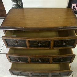 Solid Wood 3 Drawer Dresser