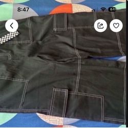 New shine Women Black Cargo Pants Midum