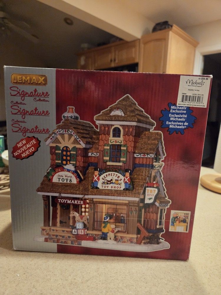 Lemax Village Geppetto's Toy Shop