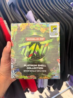 TMNT Platinum Shell Collection SDCC 2026 Exclusive