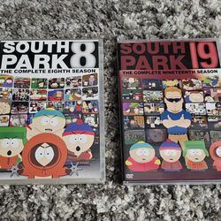 South Park Complete Season DVD 8 &19