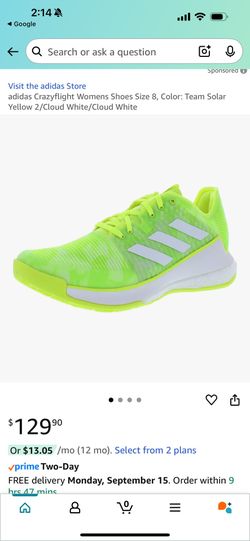 adidas Women's Crazyflight (size 8)