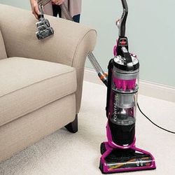 BISSELL PowerGlide Pet Upright Vacuum (Model 1645) - Pink