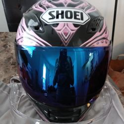 Woman's Shoei Motorcycle Helmet