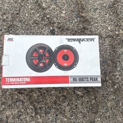 3 MTX Audio Terminator6 6-1/2” Inch Car Speakers