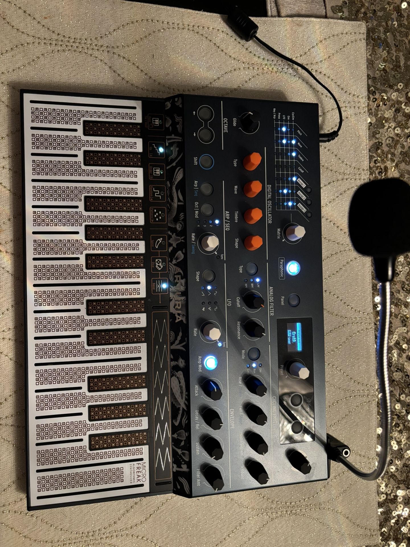 Arturia Microfreak keyboard bundle