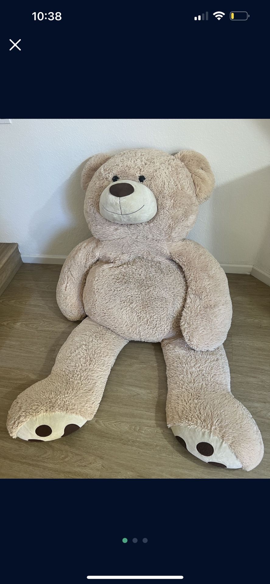 Large Light Brown Teddy Bear