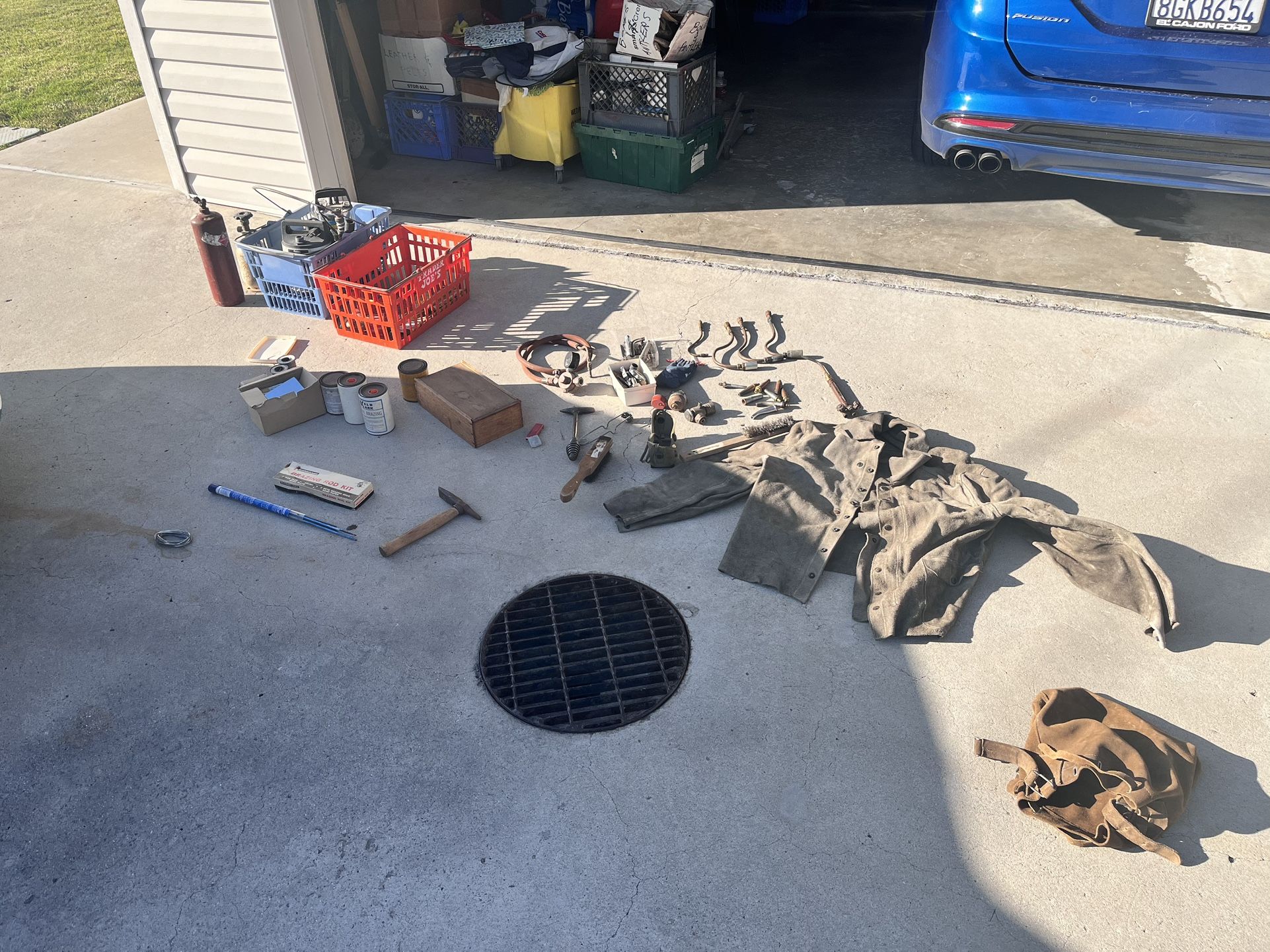 Welding torches, and accessories