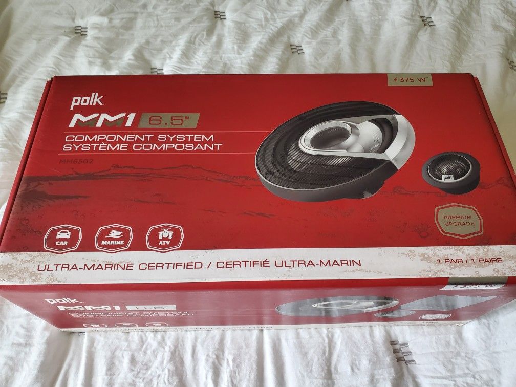 Polk Audio MM1 6.5 Component Sealed In Box