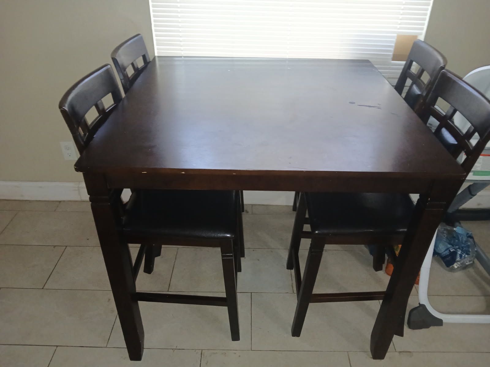 Brown Kitchen Table Set