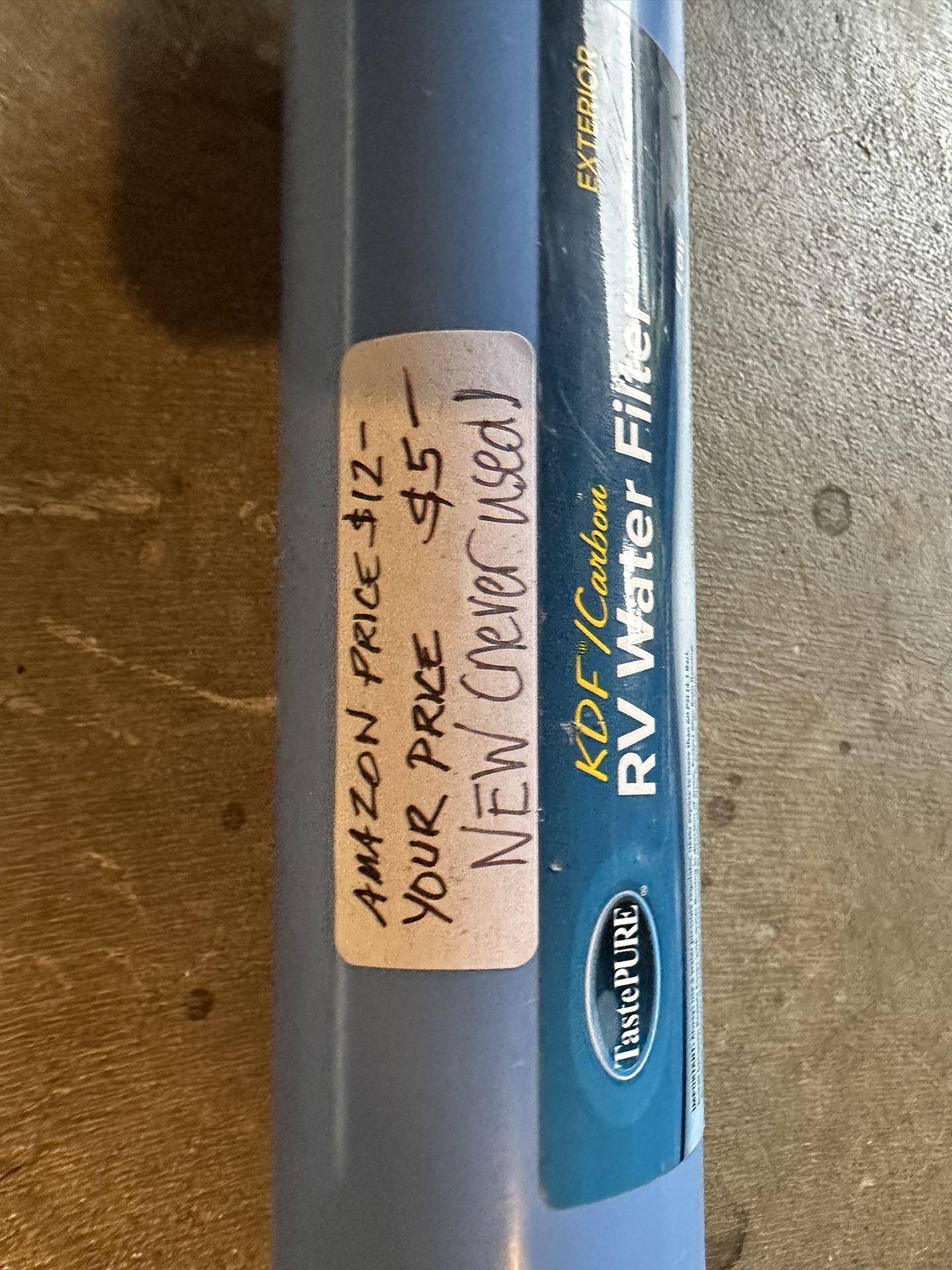 RV water filter