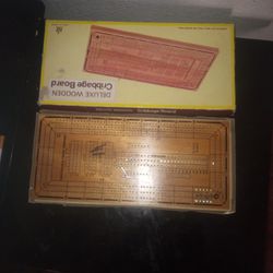 Vintage Cribbage Board