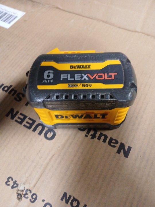 Dewalt 6amp Flex Volt Battery
