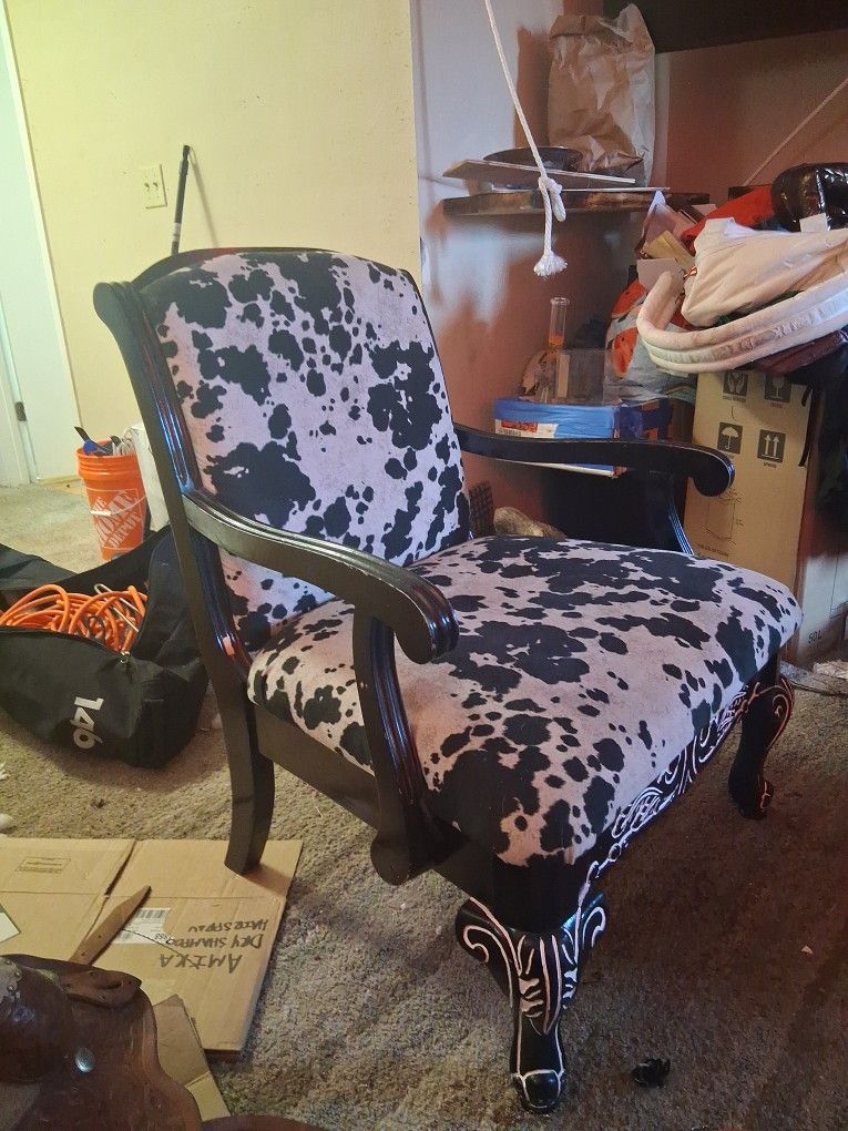 Cow Print Chair