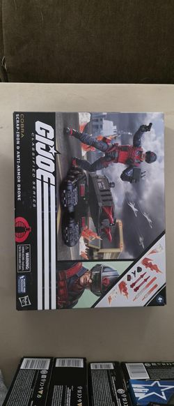 GI Joe Classified Series #74 Cobra Scrap-Iron & Anti-Armor Drone