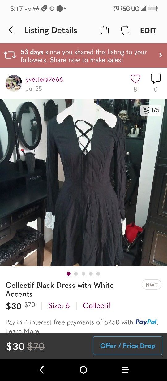 Collar Dress. 