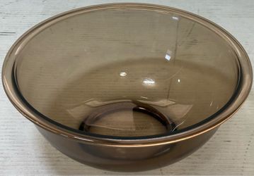 Pyrex Corning Amber Vintage Mixing Bowl 2.5 L 10" #325