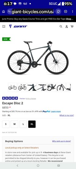 Giant escape 2 mountain bicycle