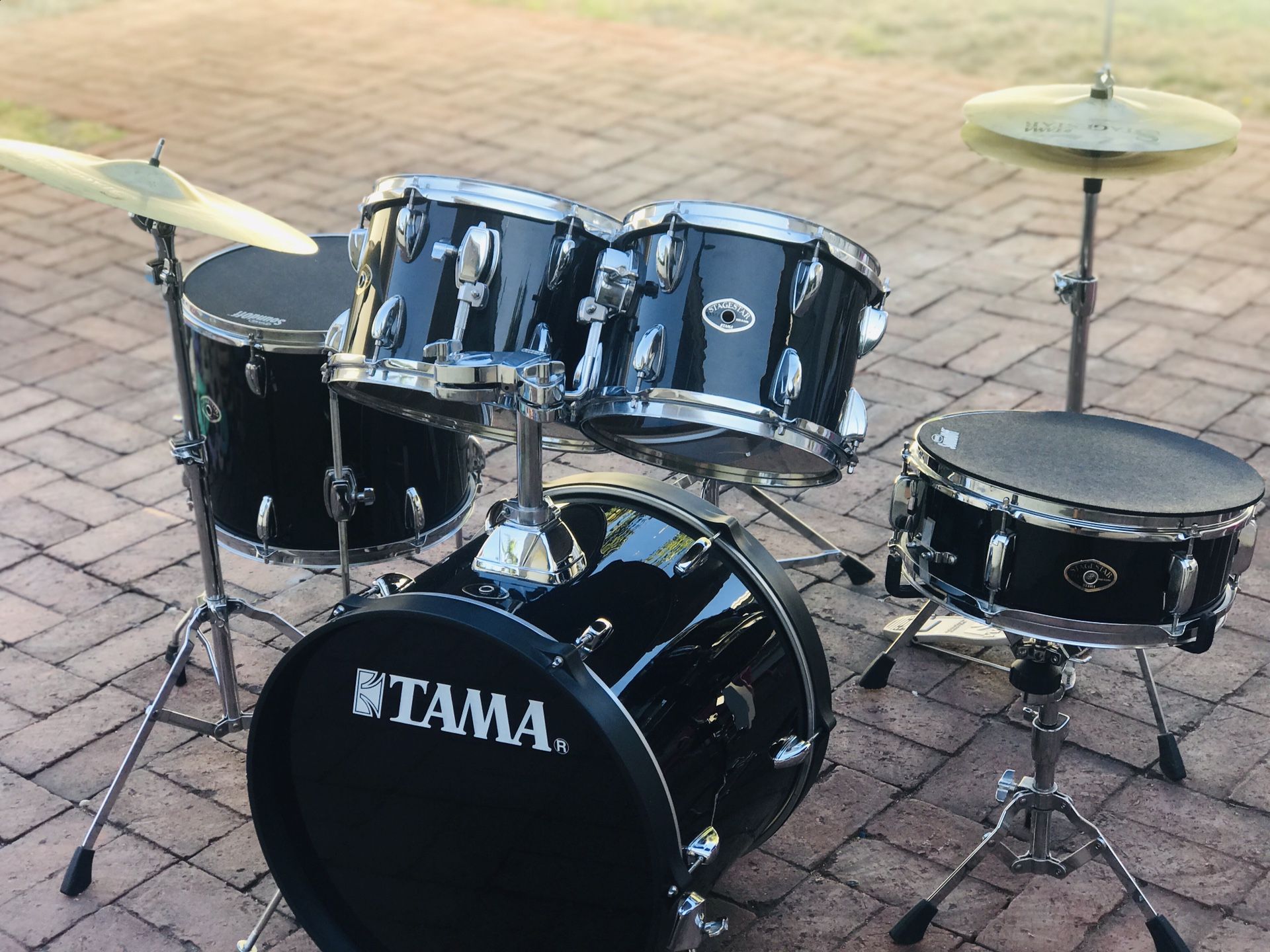 Full Sized Tama Drum Set
