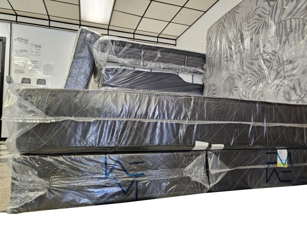 King Two Sided Mattress Sets Boxspring included in Plastic Quantities available