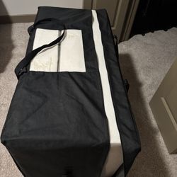 Portable Foldable Mattress with Memory Foam & Washable Cover