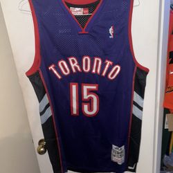 Toronto Raptors Vince Carter purple NBA jersey size 2xl