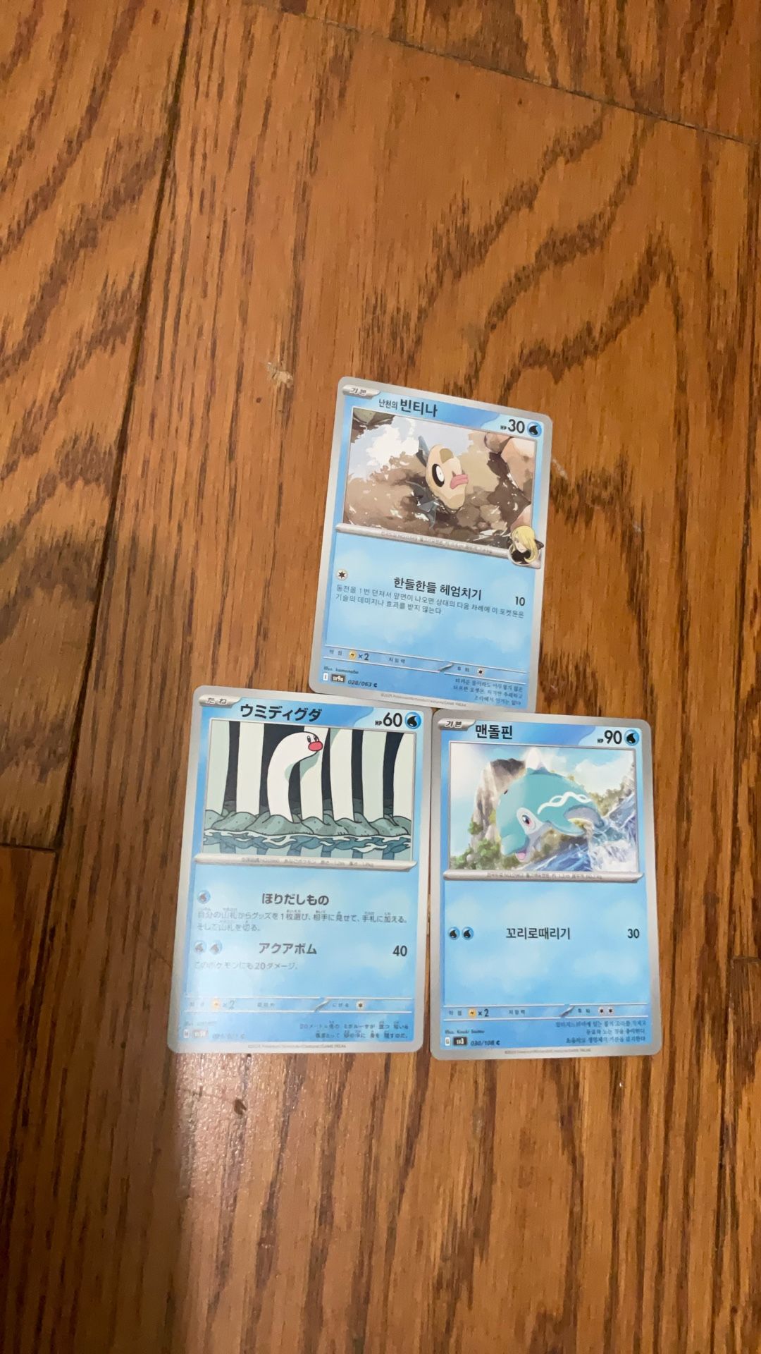 Japenese And One Chinese Pokemon Card