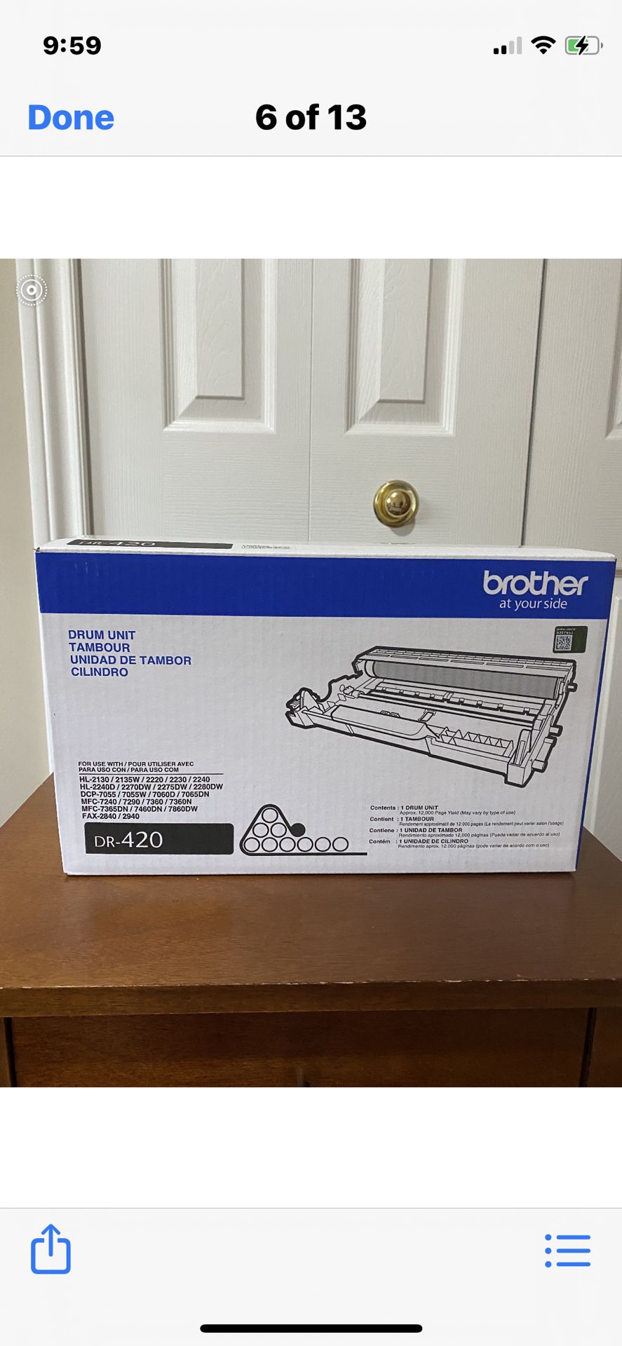 Brother Drum Unit For Printer 