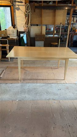 Wood table