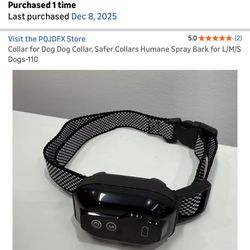 Collar for Dog Dog Collar, Safer Collars Humane Spray Bark for L/M/S Dogs-110