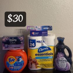 Tide Pods And Downy Calm Bundle 