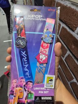 SDCC 2026 Exclusive Monogram K-Pop Demon Hunters Huntrix Lanyard